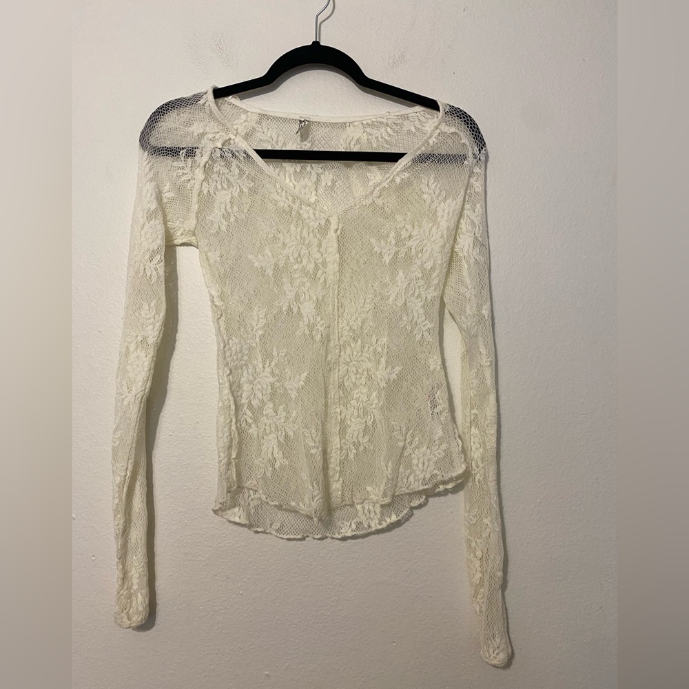 Intimately Free People Lace Top XS NWOT